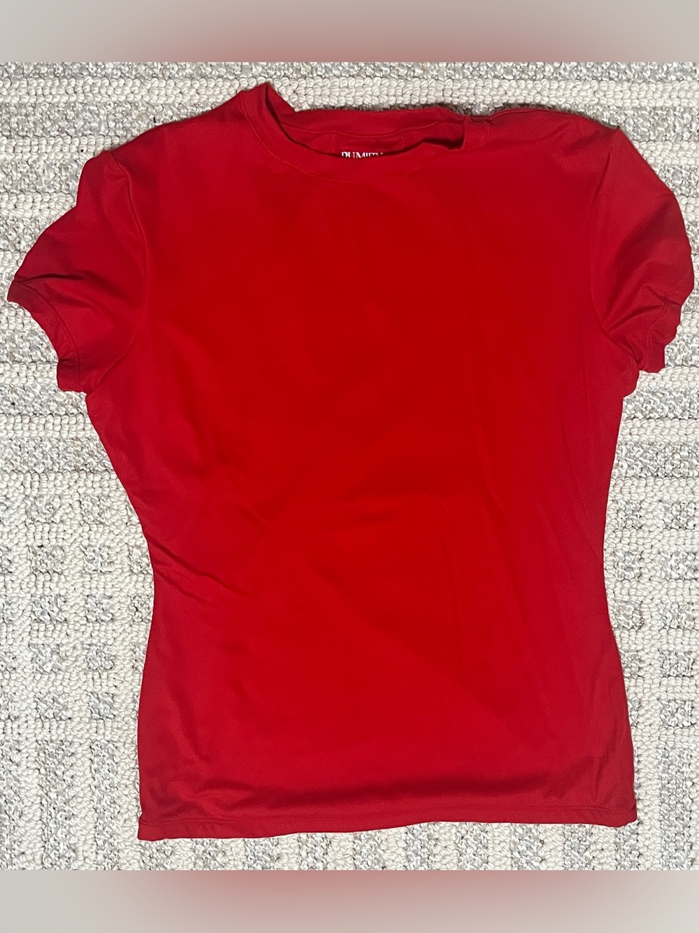 Pumiey red medium tee